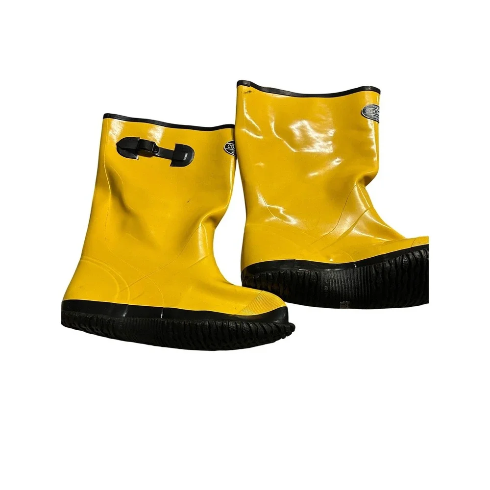 Cordova Yellow Rubber Work Boots – Men's Size 11 – Waterproof Industrial‎ Boots